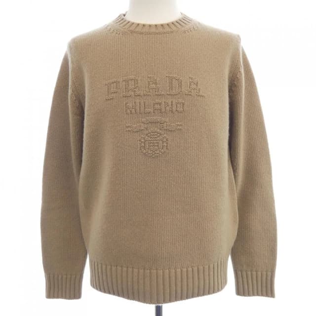 Prada Wool Cashmere Crew Neck Sweater Knit in Cashmere from The Reluxe, photo 1 of 1