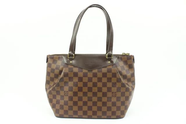 Louis Vuitton Discontinued Damier Ebene Westminster PM Zip Tote Bag in Brown Canvas from Bagriculture, photo 1 of 1