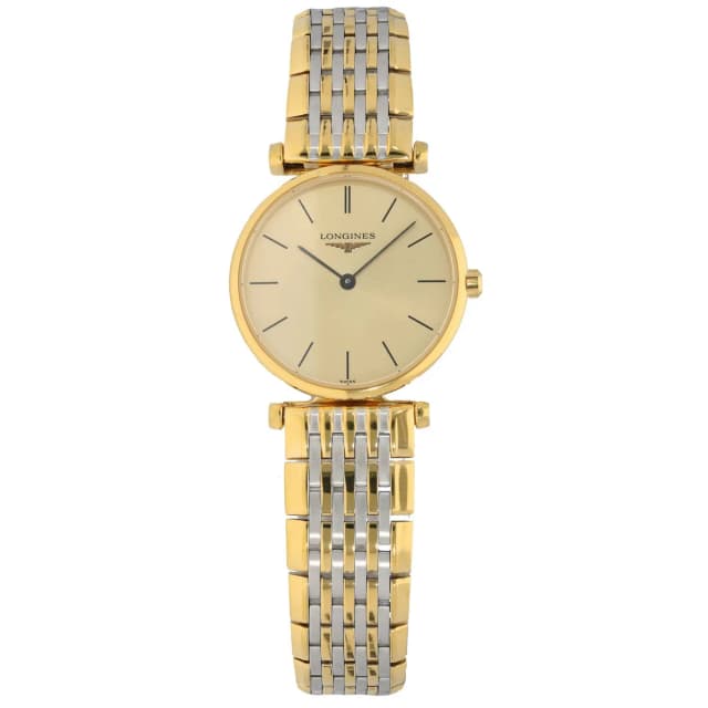 Longines La Grande Classique L4.209.2 24mm Gold Plated Watch in Gold from H&T, photo 1 of 1