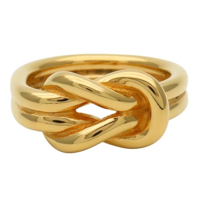 Hermès Scarf Ring Head Metal Gold Plated in Gold from The Reluxe, photo 1 of 1