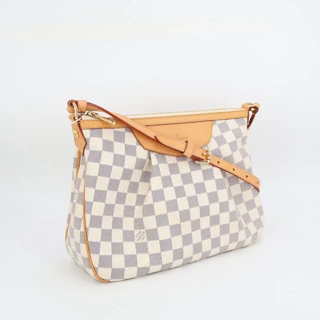 Louis Vuitton Siracusa PM Shoulder Bag in Coated canvas from The Reluxe, photo 1 of 1