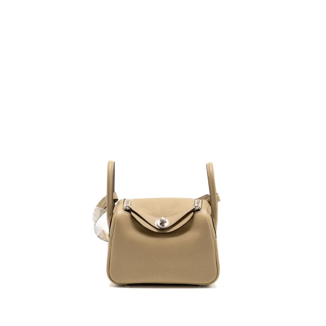 Hermès Mini Lindy II Clemence trench SHW stamp K in Clemence leather from EMIER, photo 1 of 1