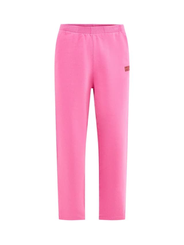 American Vintage Plizzy Sweatpants Pink in Petunia Vintage, image 1 of 1 from Fenwick