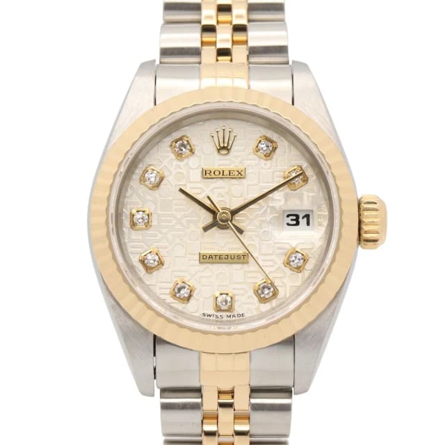 Rolex Watch Datejust Diamond Con NP 18K Stainless Steel from The Reluxe, photo 1 of 1