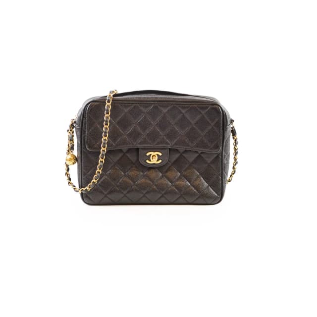 Chanel Vintage Camera Bag Caviar in Caviar leather from The Purse Affair, photo 1 of 1
