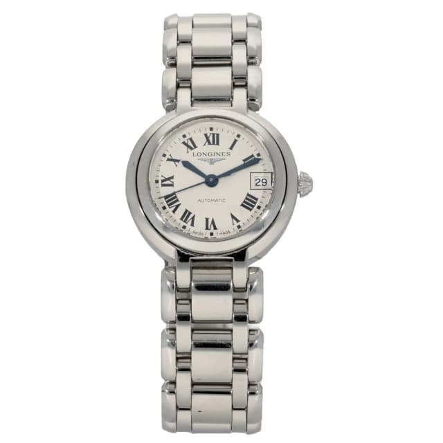 Longines PrimaLuna L8.111.4 26.5mm Stainless Steel Watch from H&T, photo 1 of 1