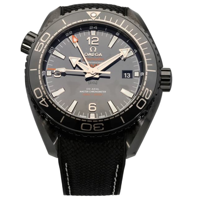 Omega Planet Ocean 215.92.46.22.01.001 45.5mm Ceramic Watch in Ceramic from H&T, photo 1 of 1