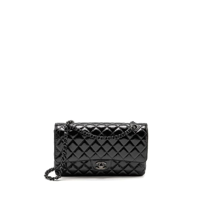 Chanel Medium Classic Double Flap Bag Patent SO Black in Black Patent leather from EMIER, photo 1 of 1