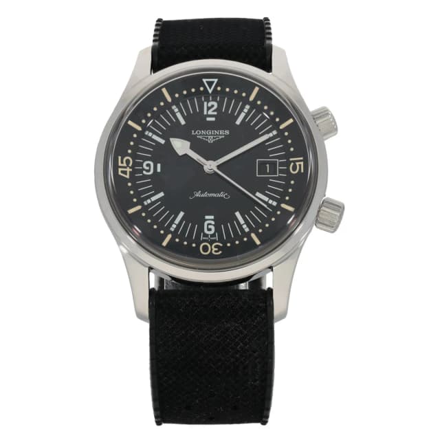 Longines Legend Diver L3.674.4 42mm Stainless Steel Watch from H&T, photo 1 of 1