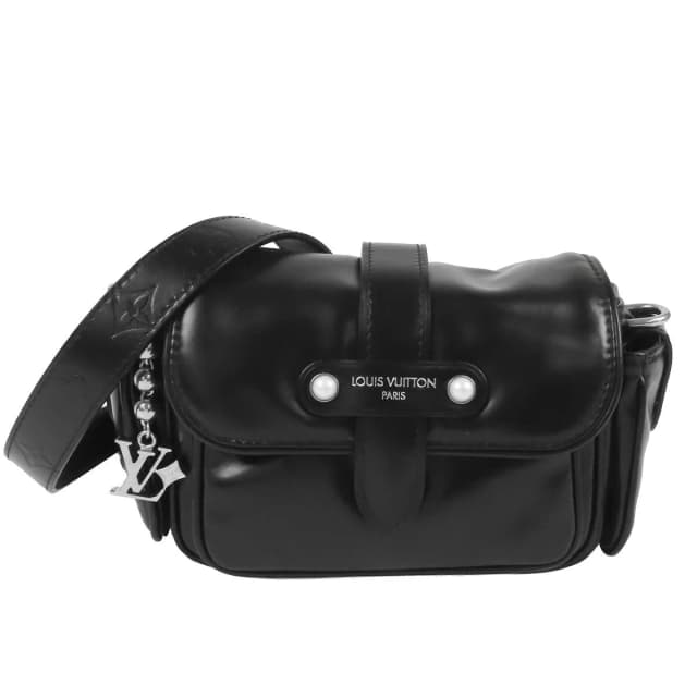Louis Vuitton Cargo Wearable Wallet Black Calfskin Shoulder Bag in Black Calfskin from The Reluxe, photo 1 of 1