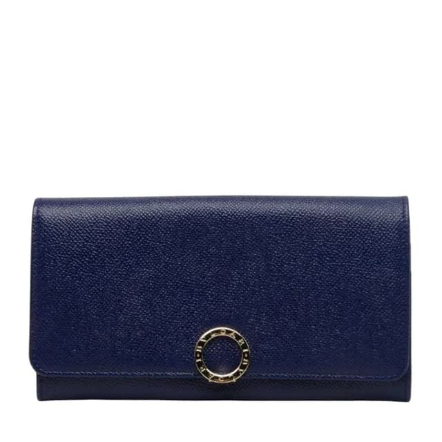 Bvlgari Wallet Blue in Blue Leather from The Reluxe, photo 1 of 1