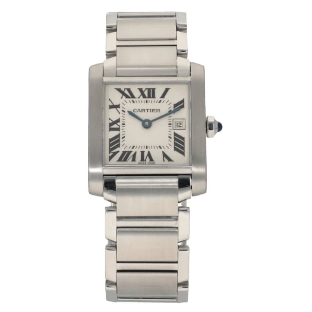 Cartier Tank Francaise 2465 24mm Stainless Steel Watch from H&T, photo 1 of 1