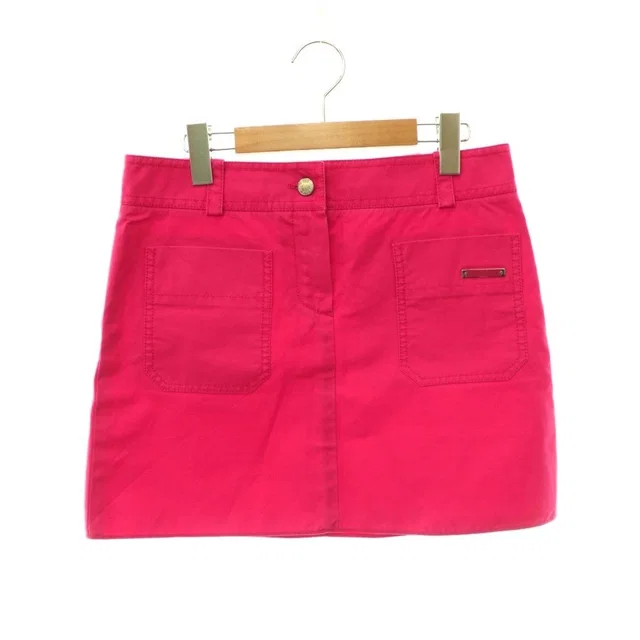 Louis Vuitton Mini Skirt Trapezoid Logo 36 Pink in Pink from The Reluxe, photo 1 of 1