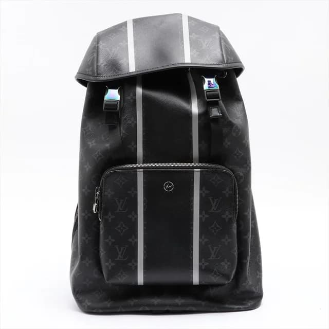 Louis Vuitton Fragment Black Eclipse Monogram Zack Backpack in Black Canvas from Bagriculture, photo 1 of 1