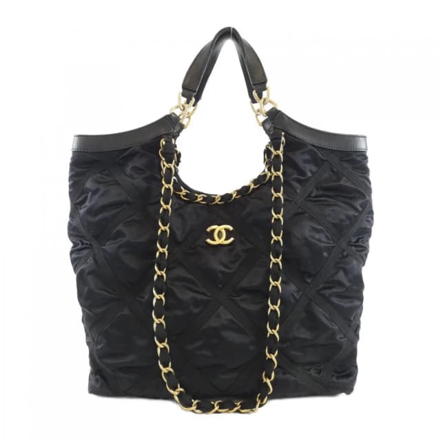 Chanel Bag Handbag Black in Black Nylon from The Reluxe, photo 1 of 1