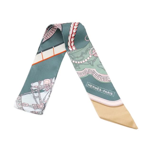 Hermès Scarf Twilly Grand Apparat Silk Twill in Silk from The Reluxe, photo 1 of 1
