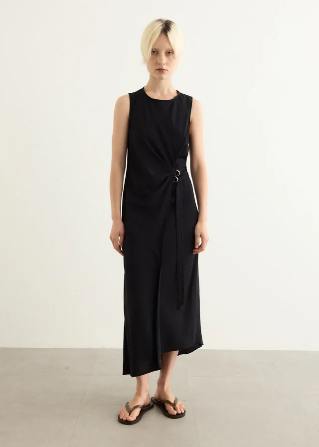 Incu Collection Chronicle Buckle Dress in BLACK, image 1 of 1 from Incu