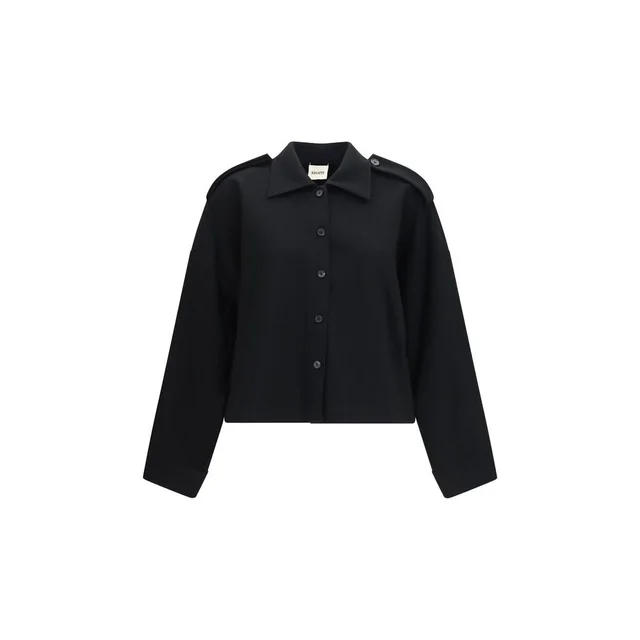 Khaite Black Acetate Shirt in Black from HEWI, photo 1 of 1