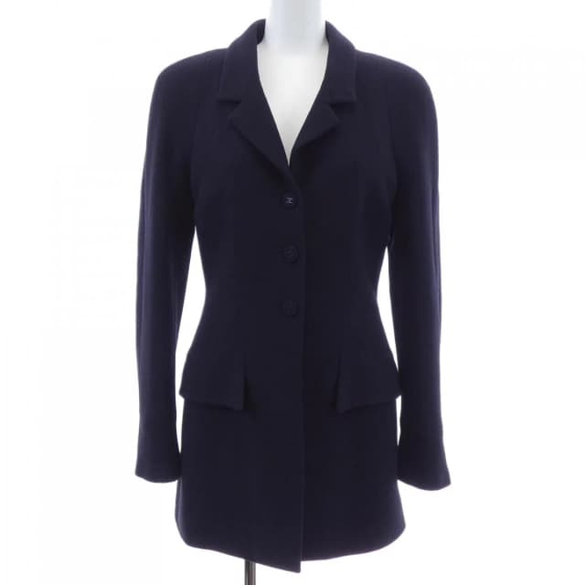 Chanel 97A Vintage Jacket Navy in Navy from The Reluxe, photo 1 of 1
