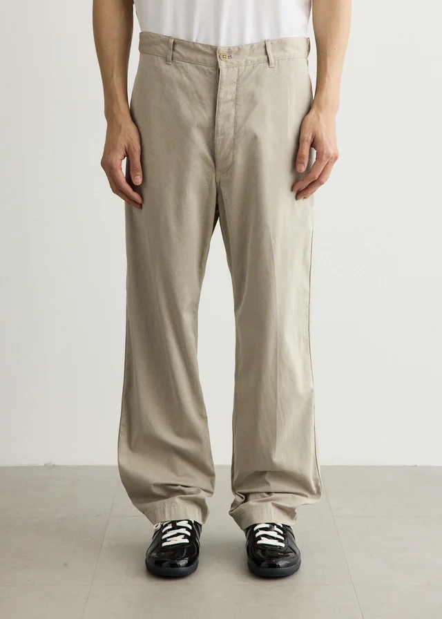 KAPTAIN SUNSHINE Buckleback Trousers in TAUPE, image 1 of 1 from Incu