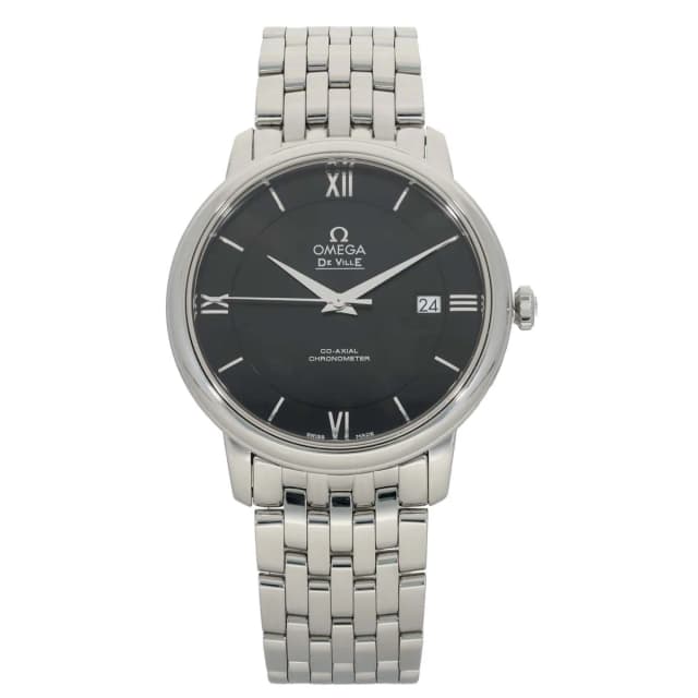 Omega De Ville Prestige 424.10.40.20.01.001 39.5mm Stainless Steel Watch from H&T, photo 1 of 1