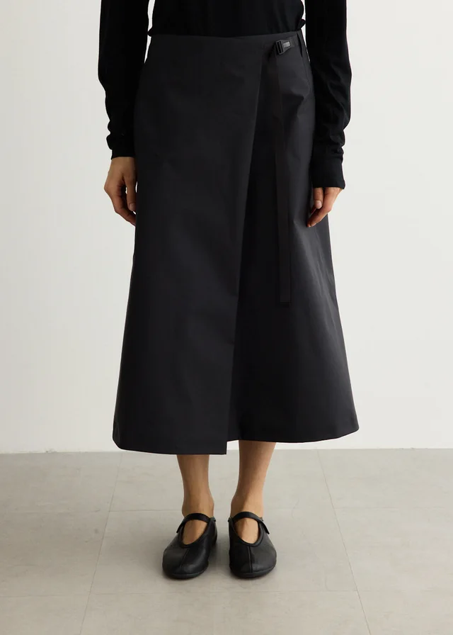 Veilance Lota Skirt in Black, image 1 of 1 from Incu