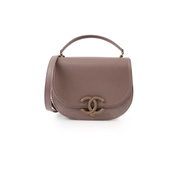 Chanel Coco Curve Flap Bag Grey in Grey from The Purse Affair, photo 1 of 1