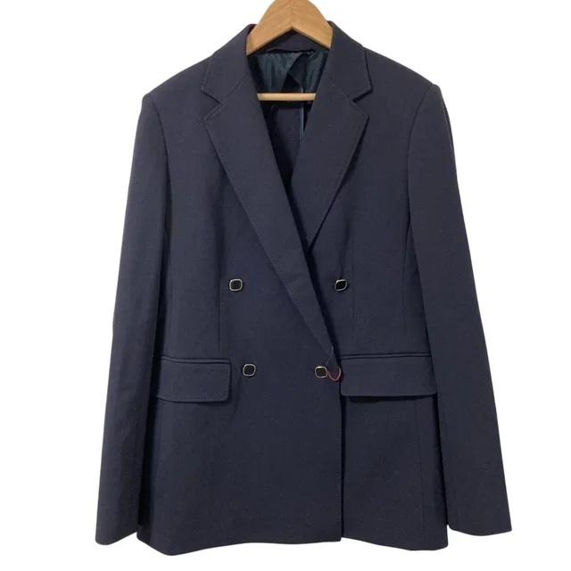 Max Mara Studio Mstriviera Riviera Viscose Jersey Jacket 42 Navy in Navy from The Reluxe, photo 1 of 1