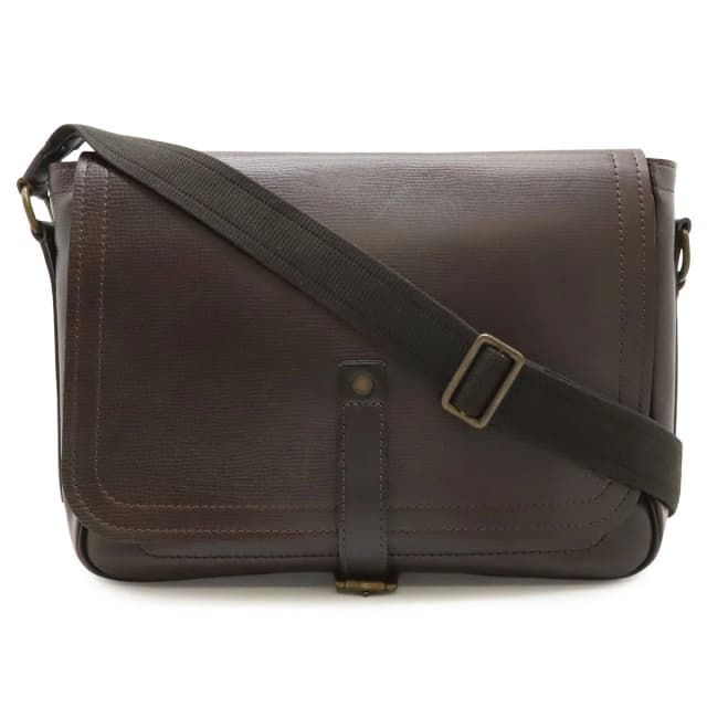 Louis Vuitton Utah Line Messenger Shoulder Bag Leather Cafe Brown in Brown Leather from The Reluxe, photo 1 of 1