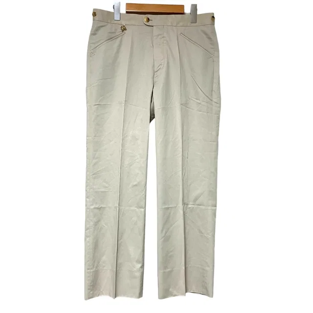Louis Vuitton Monogram Charm Trousers Pants Beige Spring Summer Fall Winter 42 in Beige from The Reluxe, photo 1 of 1