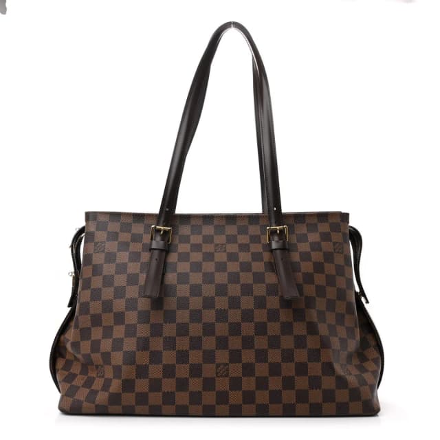 Louis Vuitton Chelsea Damier Ebene Coated Canvas Bag - Brown in Brown Coated canvas from H&T, photo 1 of 1