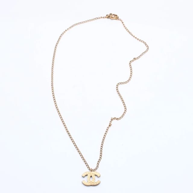 Chanel 03P Necklace CC Logo 03 Gold in Gold from The Reluxe, photo 1 of 1