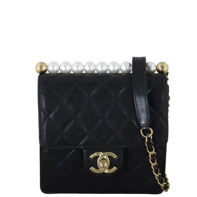 Chanel Chic Pearls Flap Mini Bag in Calfskin from Luxe.It.Fwd, photo 1 of 1
