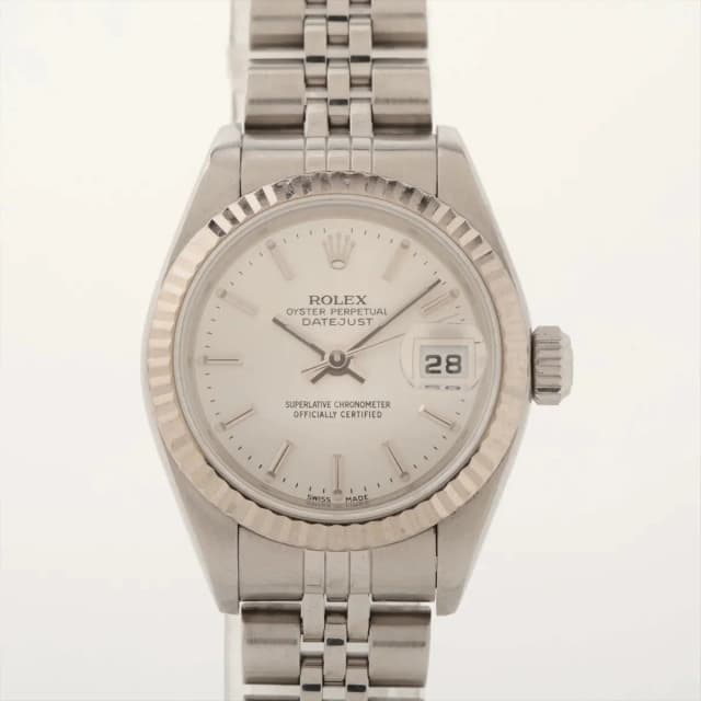Rolex Lady Datejust 26mm Silver Dial Watch 79173 in Silver from The Purse Affair, photo 1 of 1