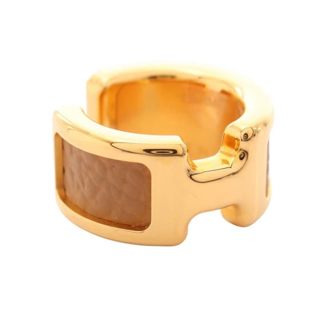 Hermès Olympe PM Leather Ear Cuff Earring in Leather from The Reluxe, photo 1 of 1
