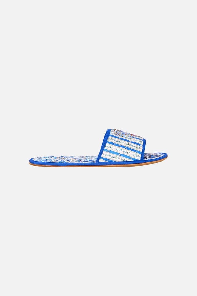 Camilla eBoutique SLIPPERS WITH TRAVEL CASE OTTOMAN OPULENCE, image 1 of 1 from CAMILLA
