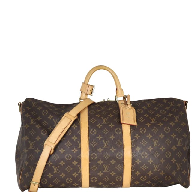 Louis Vuitton Keepall 55 Bandouliere Monogram in Coated canvas from Luxe.It.Fwd, photo 1 of 1
