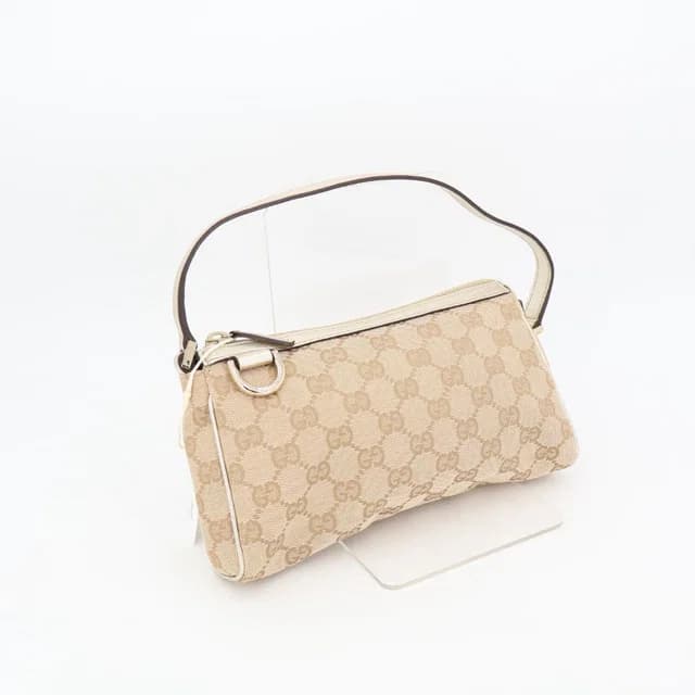 Gucci GG Canvas Pouch Handbag in Canvas from The Reluxe, photo 1 of 1
