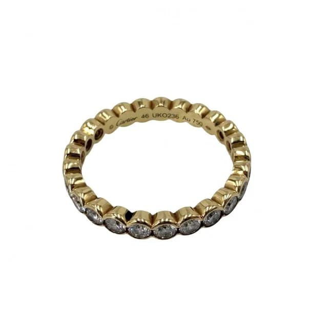 Cartier Ring Broderie de 46 18K Yellow Gold Diamond in Yellow from The Reluxe, photo 1 of 1