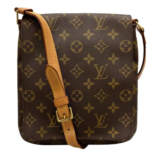 Louis Vuitton Musette Salsa Shoulder Bag Monogram Canvas Brown in Brown Coated canvas from The Reluxe, photo 1 of 1