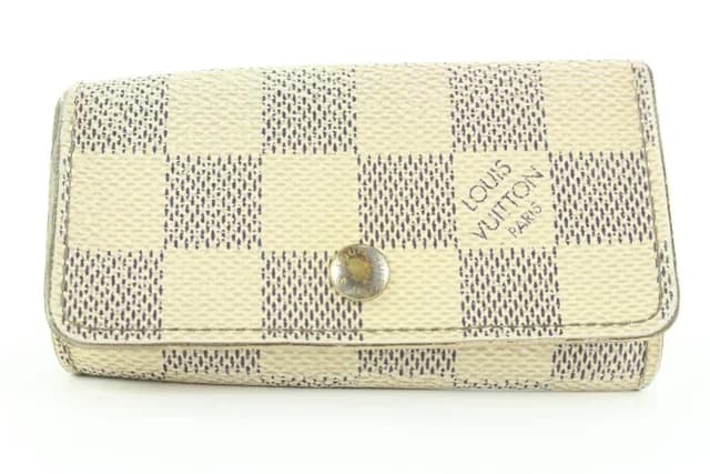 Louis Vuitton Damier Azur 4 Key Holder Case Multicles Wallet in Canvas from Bagriculture, photo 1 of 1