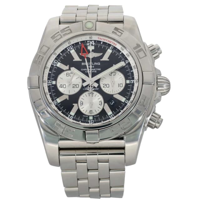 Breitling Chronomat GMT AB0410 47mm Stainless Steel Watch from H&T, photo 1 of 1