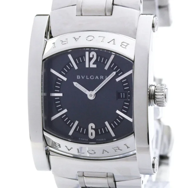 Bvlgari Assioma Stainless Steel Quartz Unisex Watch AA39S Polished in Gray from Elady, photo 1 of 1