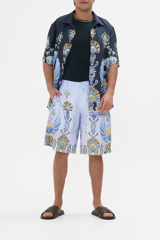 Camilla eBoutique FIXED WAIST MID LENGTH WALK SHORT UNDER SCARAB SKIES, image 1 of 1 from CAMILLA