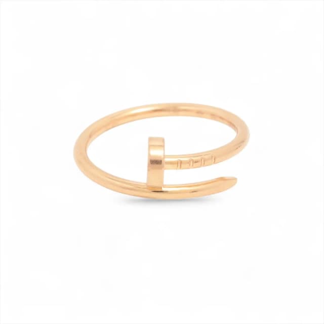Cartier Juste un Clou SM Pink Gold Size 55 Ring in Pink from The Purse Affair, photo 1 of 1