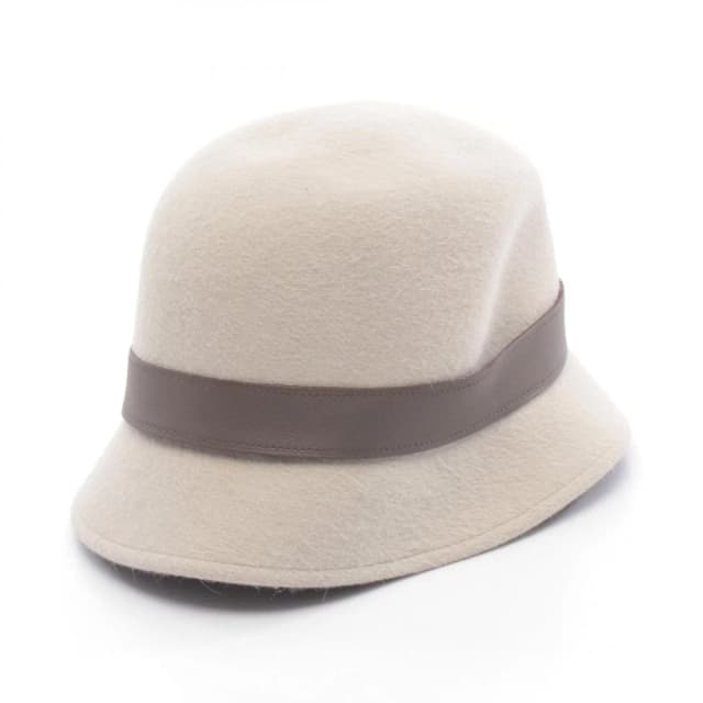 Hermès Hat Gray Leather in Grey Leather from The Reluxe, photo 1 of 1