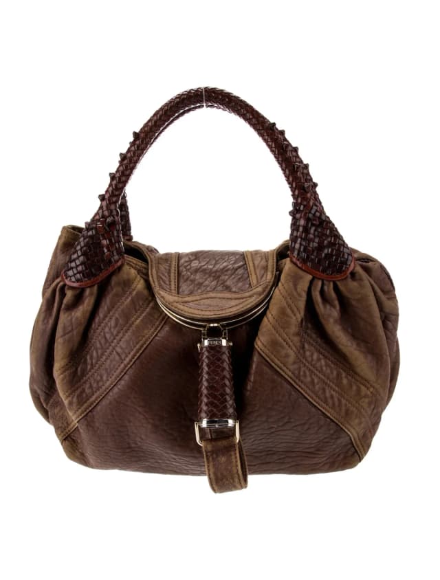 Fendi Top Handle Other bag in Brown Leather from The RealReal, photo 1 of 1