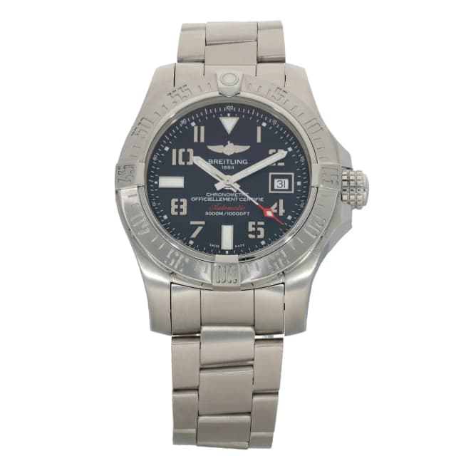 Breitling Avenger II Seawolf A17331 45mm Stainless Steel Watch from H&T, photo 1 of 1