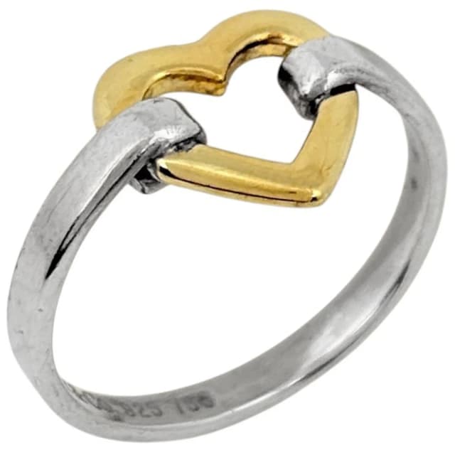 Tiffany & Co. Ring Heart 18k Silver Gold in Gold from The Reluxe, photo 1 of 1