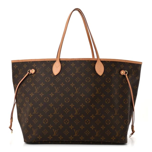Louis Vuitton Monogram Neverfull GM Coated Canvas Bag - Brown in Brown Coated canvas from H&T, photo 1 of 1